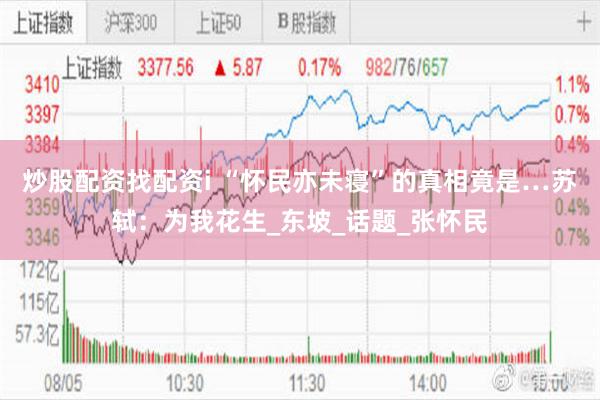炒股配资找配资i “怀民亦未寝”的真相竟是…苏轼：为我花生_东坡_话题_张怀民