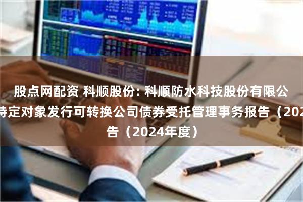 股点网配资 科顺股份: 科顺防水科技股份有限公司向不特定对象发行可转换公司债券受托管理事务报告（2024年度）