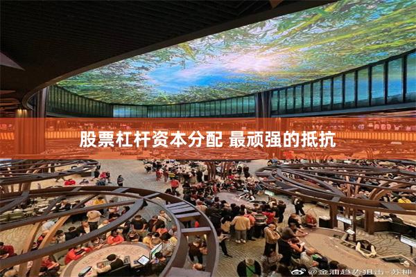 股票杠杆资本分配 最顽强的抵抗